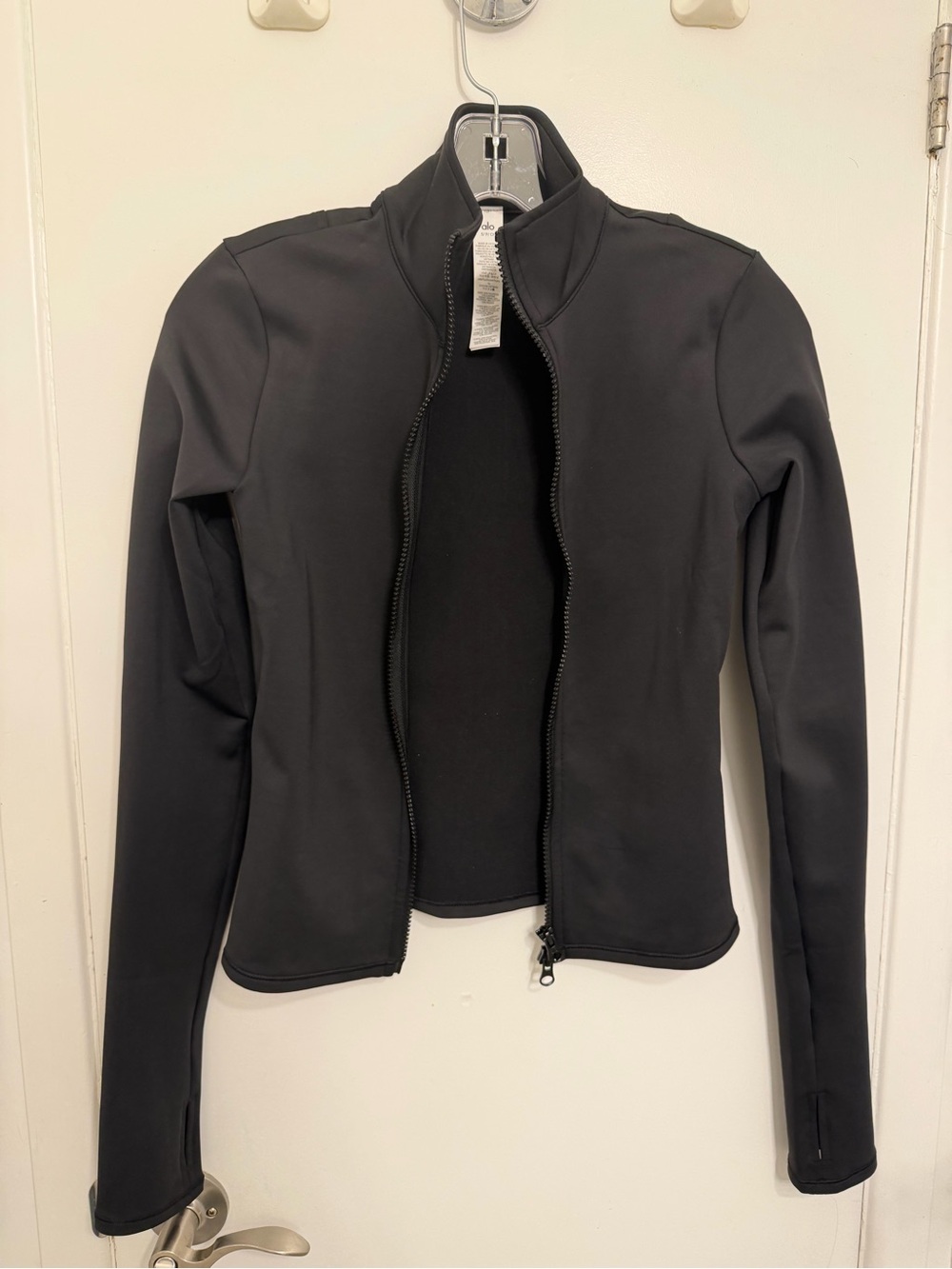 Alo- airlift radiant full zip jacket